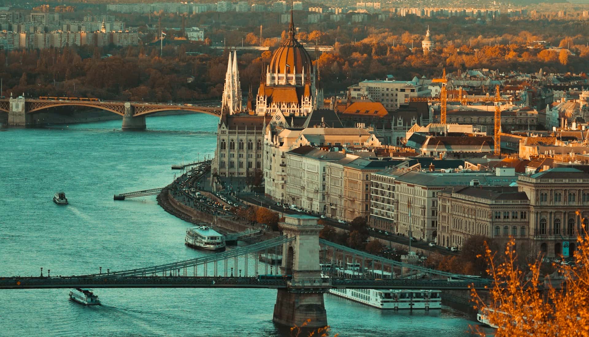 Budapest, Parlament és a Duna
